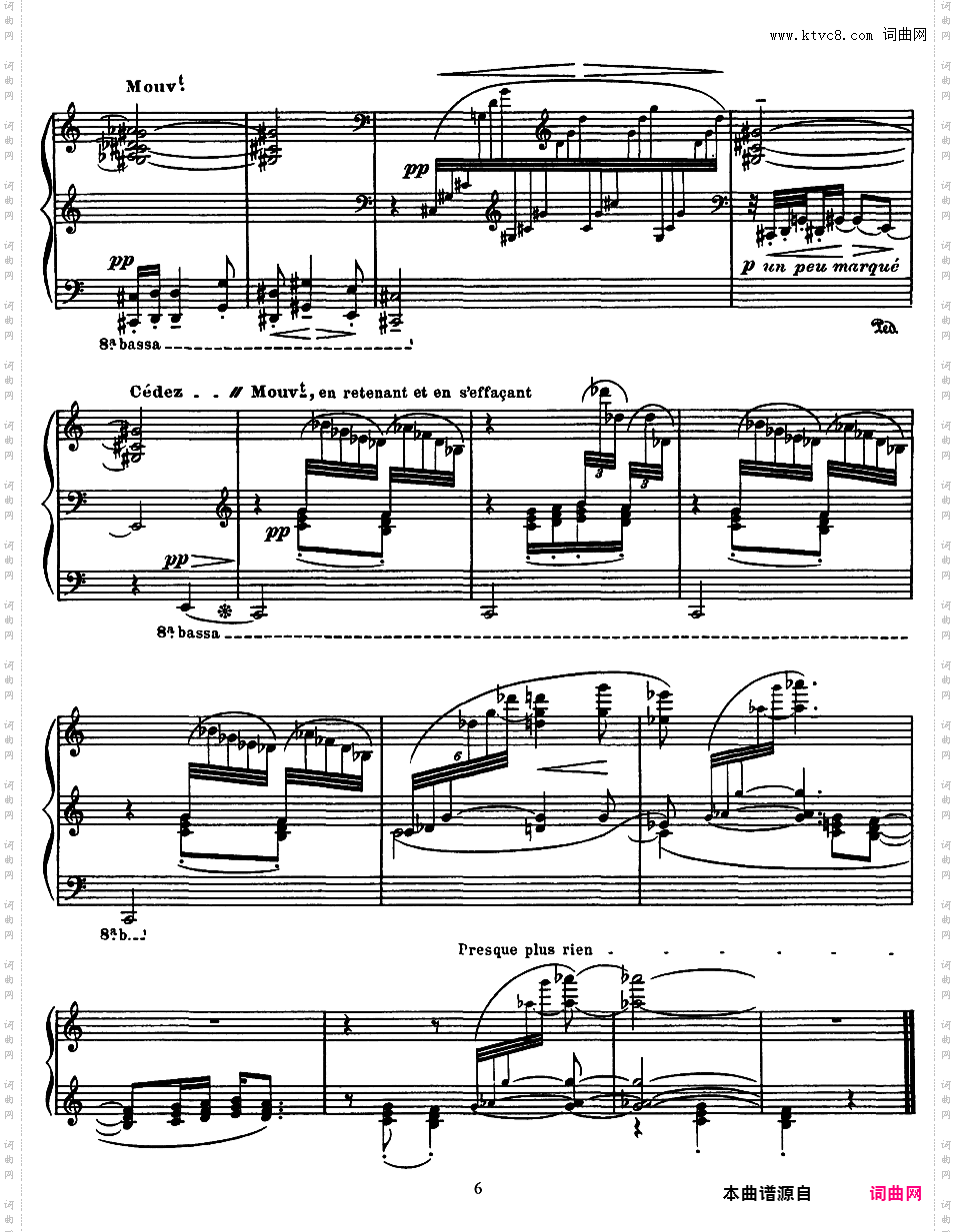 第二部前奏曲12首Preludes Book 2