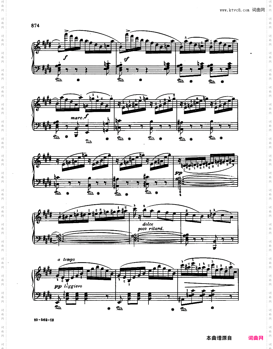 随想回旋曲 Rondo Capriccioso Op·14Mendelssohn op014 Rondo capriccoso版本二