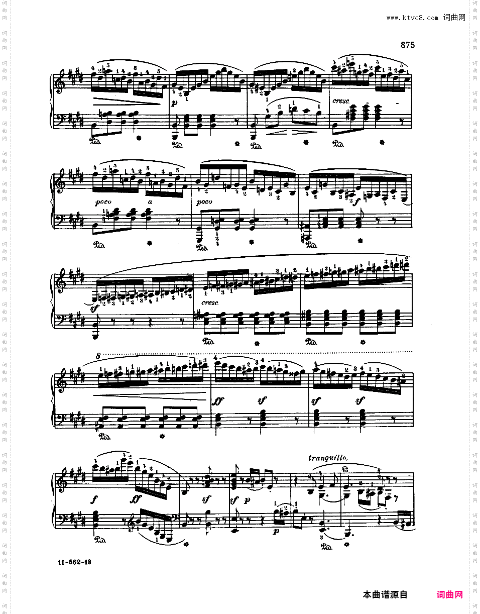 随想回旋曲 Rondo Capriccioso Op·14Mendelssohn op014 Rondo capriccoso版本二