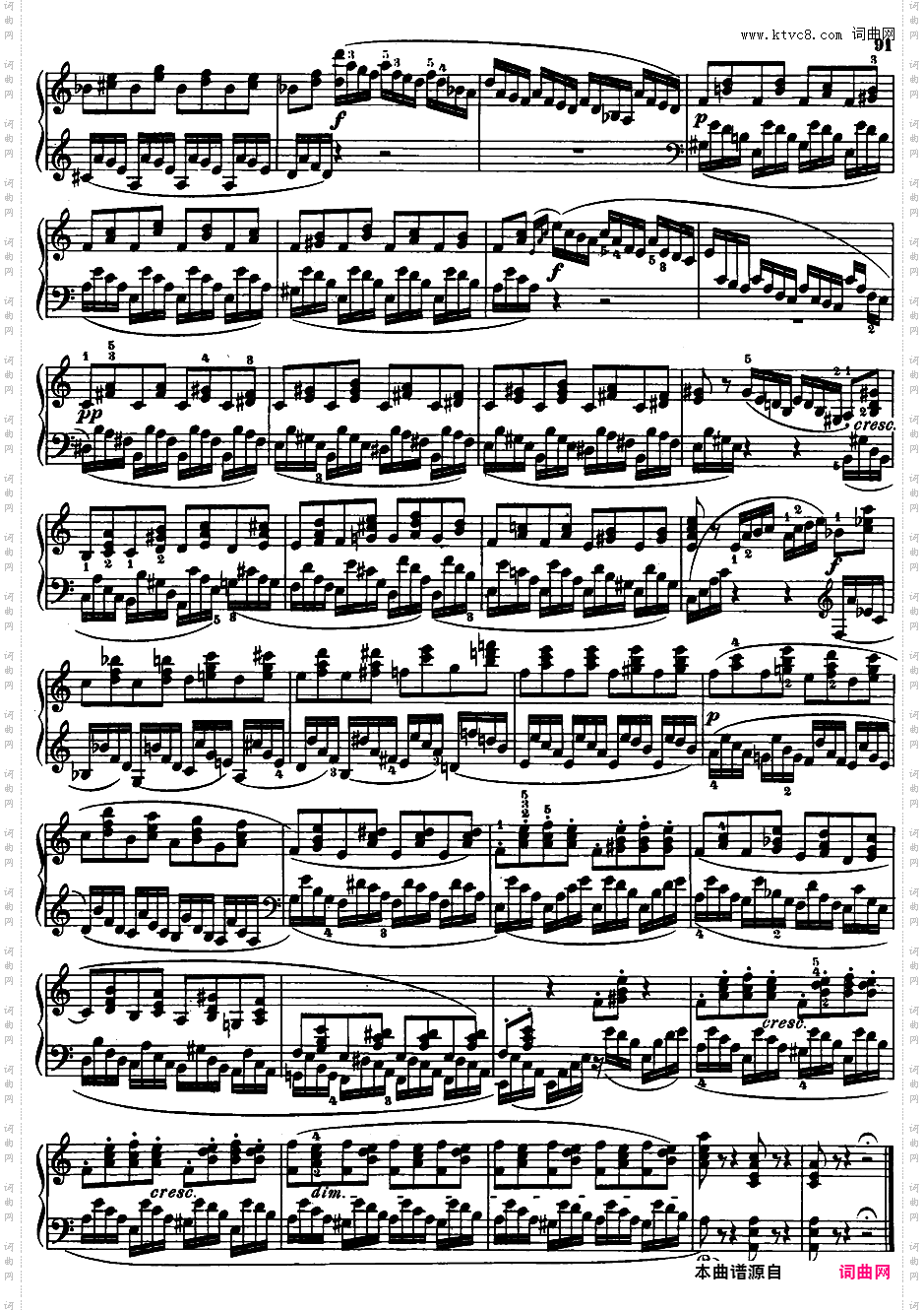3首练习曲 3 Etudes Op·104b
