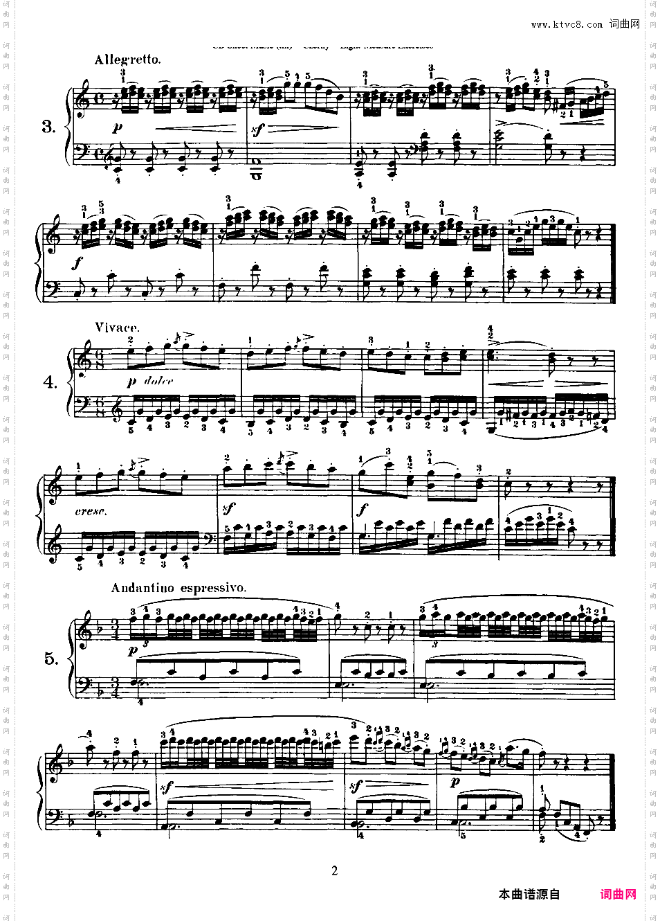 160首八小节练习曲 160 Eight-Measure Exercises Op·821Czerny-op821-160_Exercises_1-80