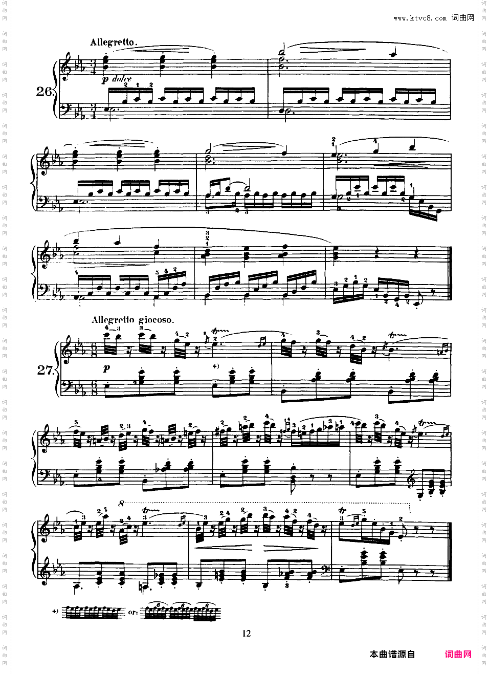 160首八小节练习曲 160 Eight-Measure Exercises Op·821Czerny-op821-160_Exercises_1-80