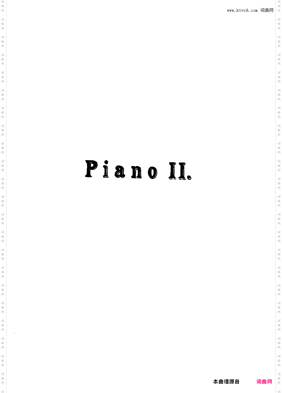 c小调第二组曲“剪影”Suite No·2 in c Minor Op·23 - 双钢琴Arensky op23 Silhouettes two pianos 2