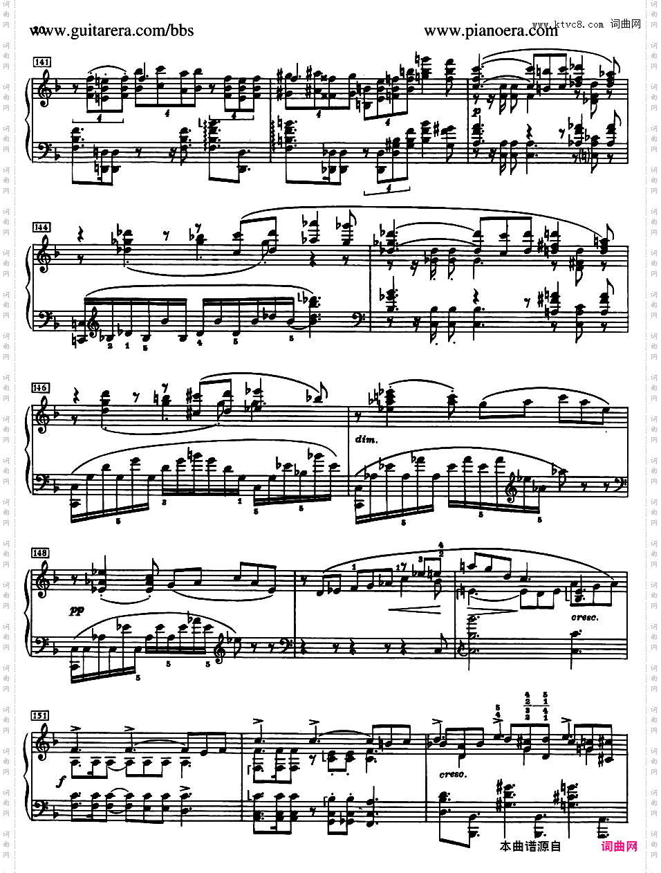 f小调第一钢琴奏鸣曲 Piano Sonata No·1 in f Minor Op·6