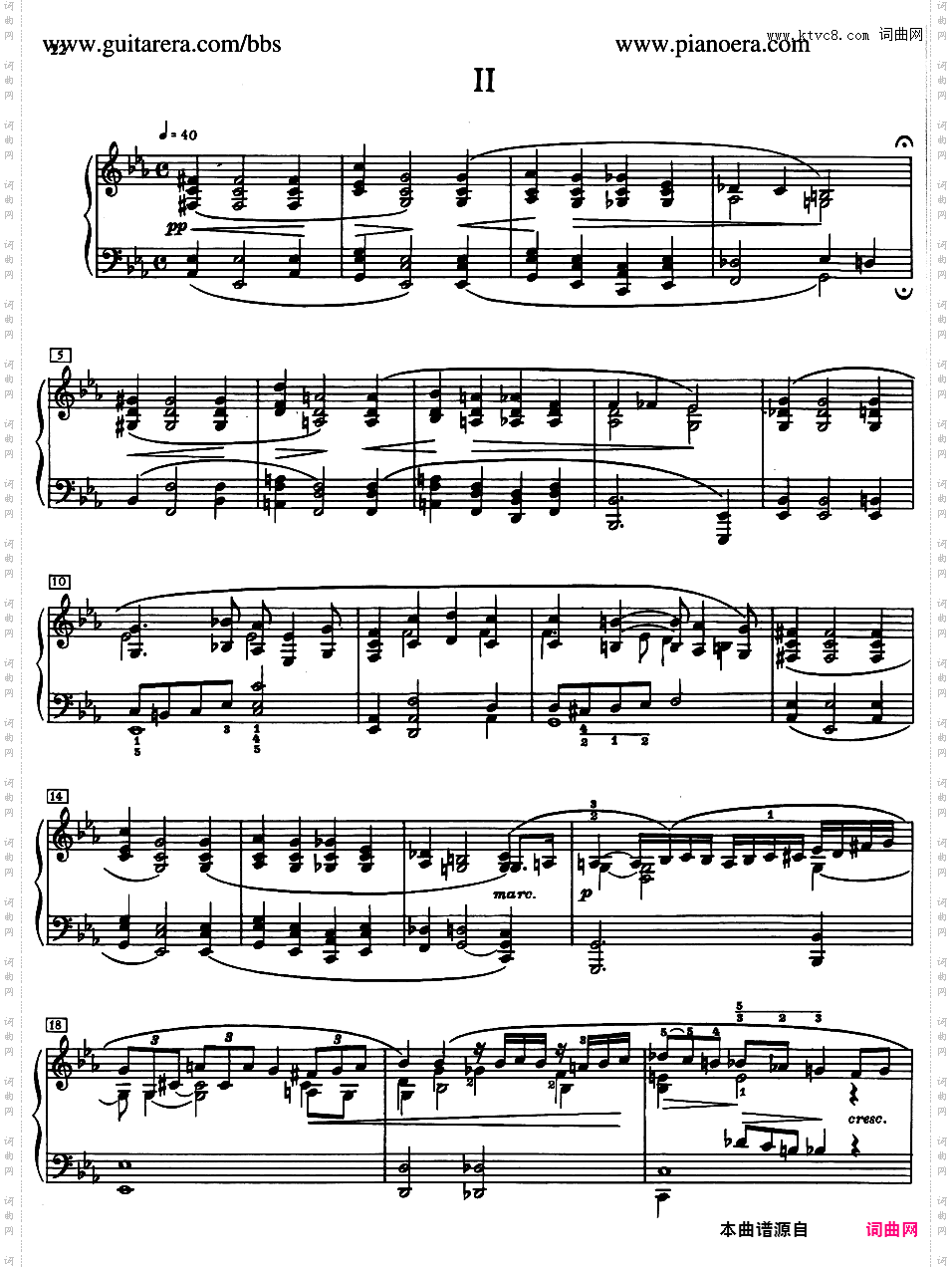 f小调第一钢琴奏鸣曲 Piano Sonata No·1 in f Minor Op·6