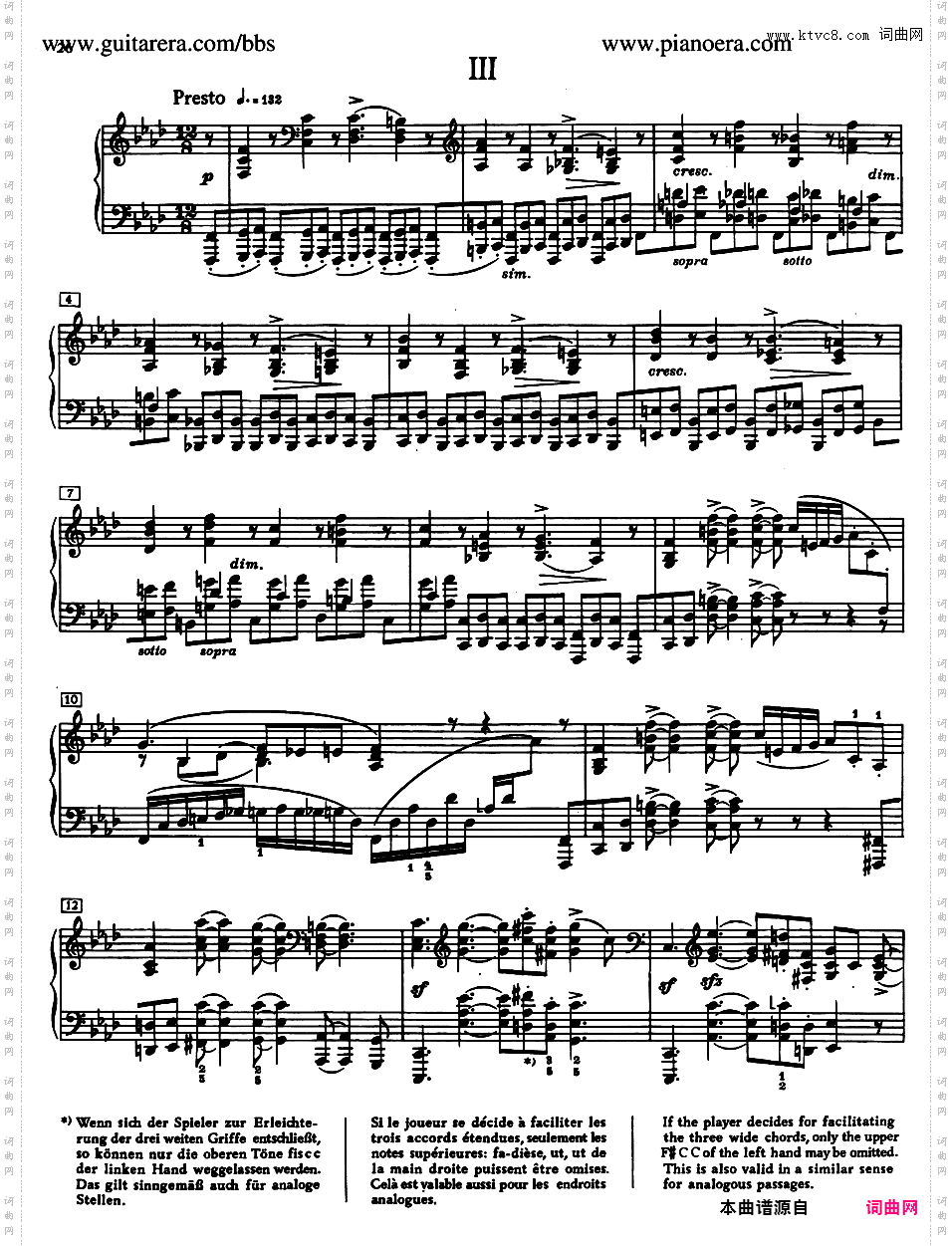 f小调第一钢琴奏鸣曲 Piano Sonata No·1 in f Minor Op·6