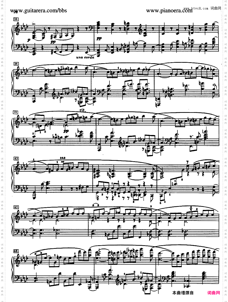 f小调第一钢琴奏鸣曲 Piano Sonata No·1 in f Minor Op·6