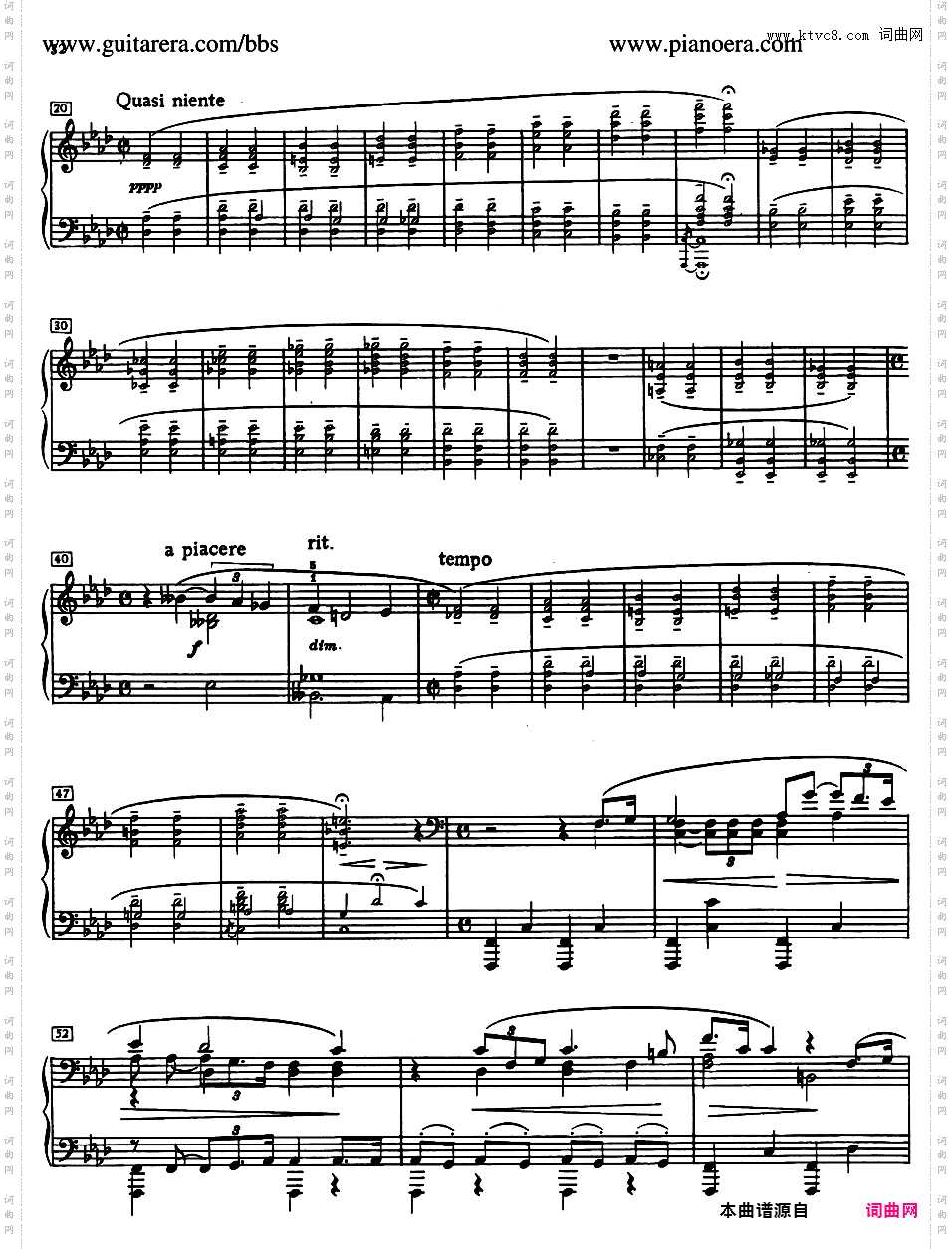 f小调第一钢琴奏鸣曲 Piano Sonata No·1 in f Minor Op·6