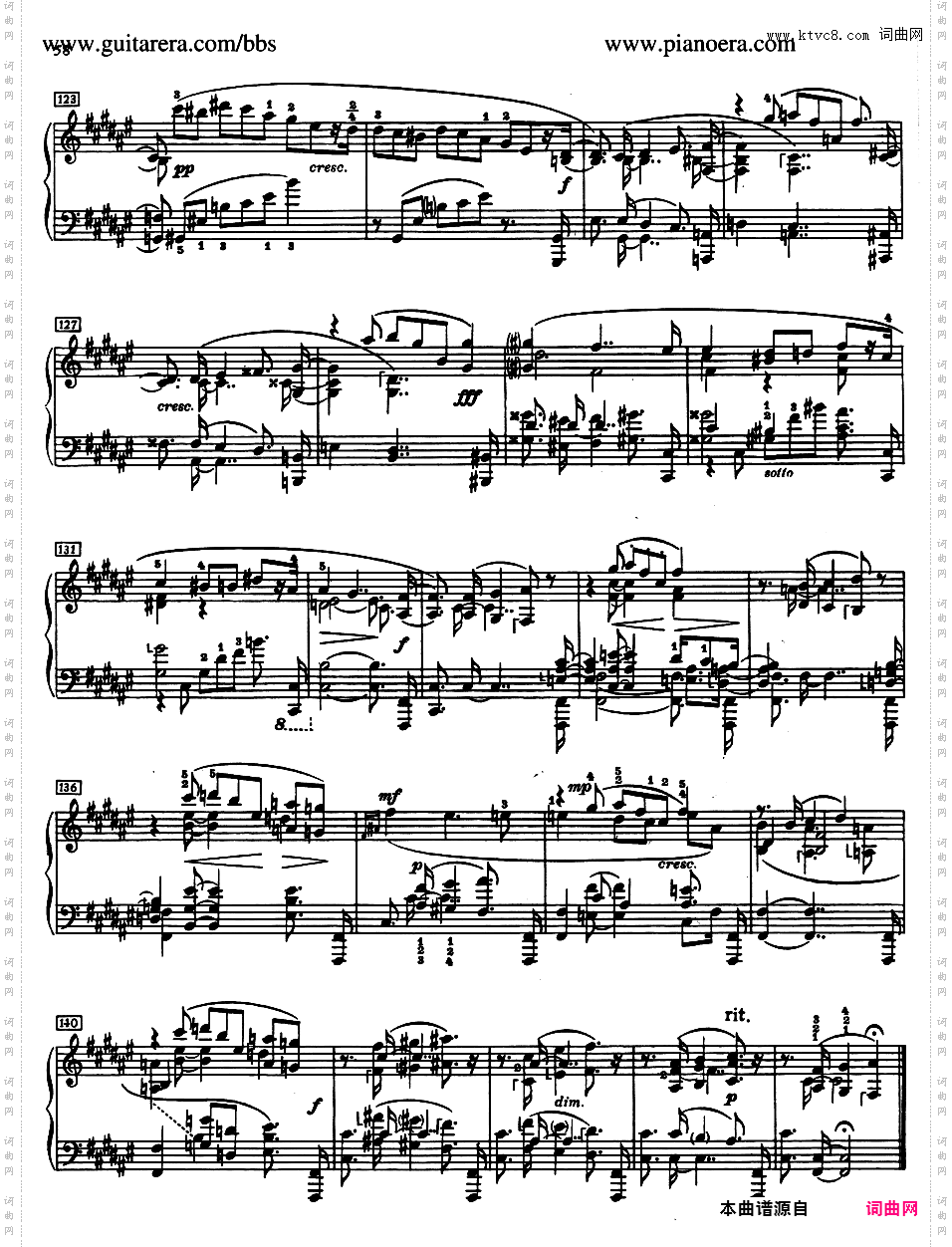 升f小调第三钢琴奏鸣曲 Piano Sonata No·3 in f-Sharp Minor Op·23