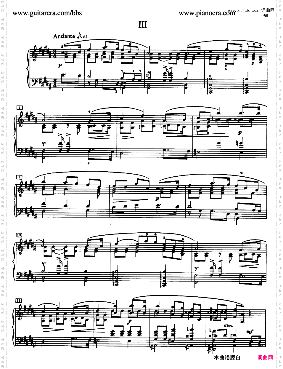 升f小调第三钢琴奏鸣曲 Piano Sonata No·3 in f-Sharp Minor Op·23
