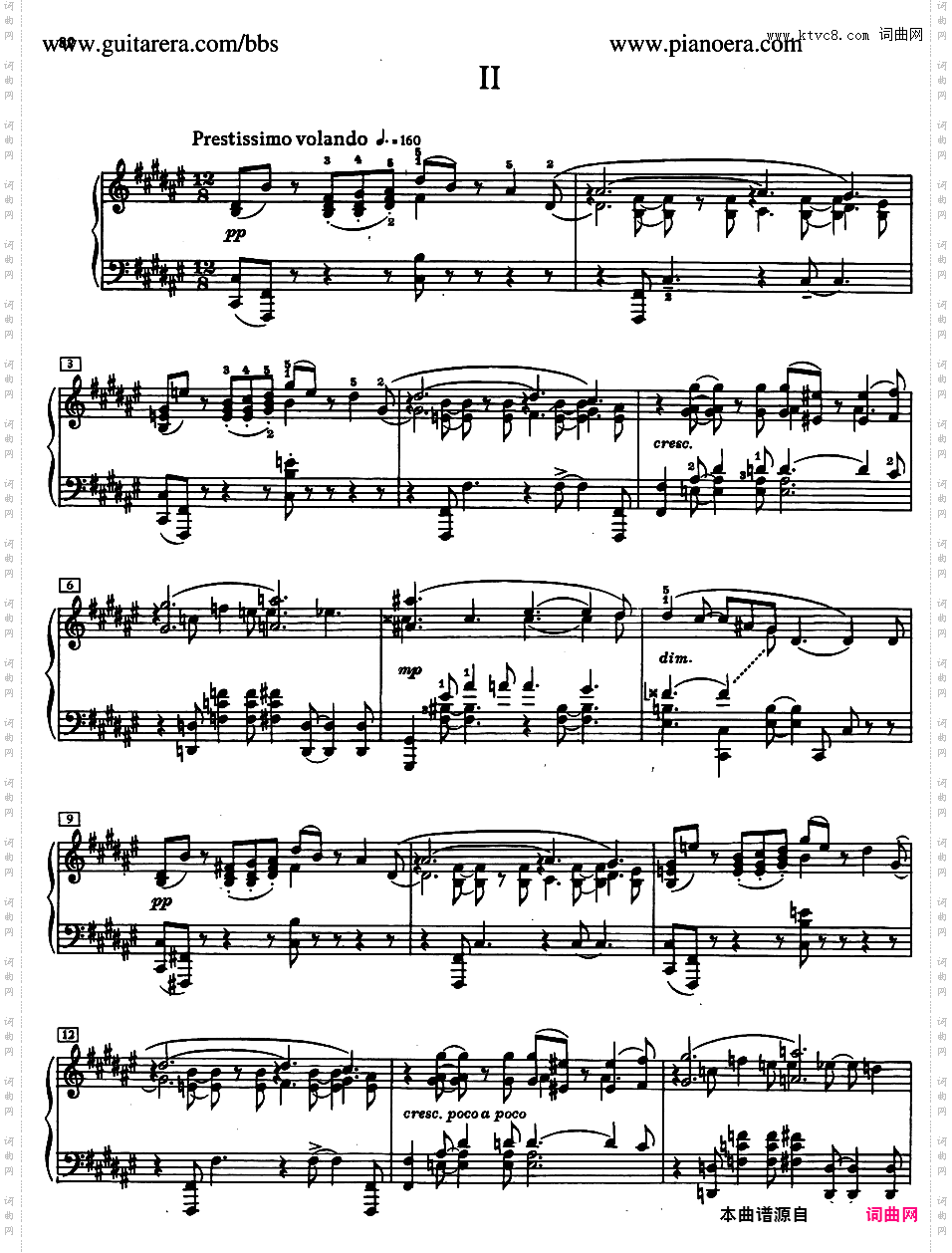 升F大调第四钢琴奏鸣曲 Piano Sonata No·4 in F-Sharp Major Op·30