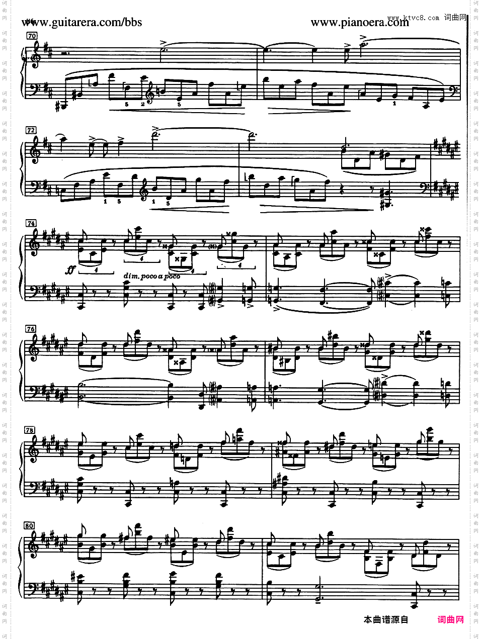 升F大调第四钢琴奏鸣曲 Piano Sonata No·4 in F-Sharp Major Op·30