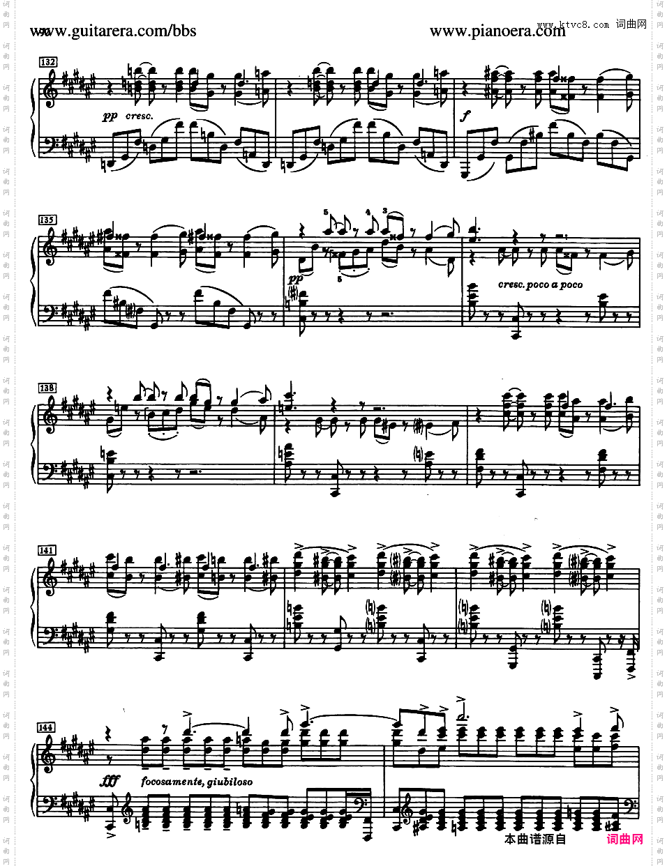 升F大调第四钢琴奏鸣曲 Piano Sonata No·4 in F-Sharp Major Op·30