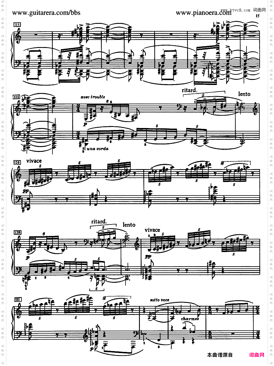 第六钢琴奏鸣曲 Piano Sonata No·6 Op·62