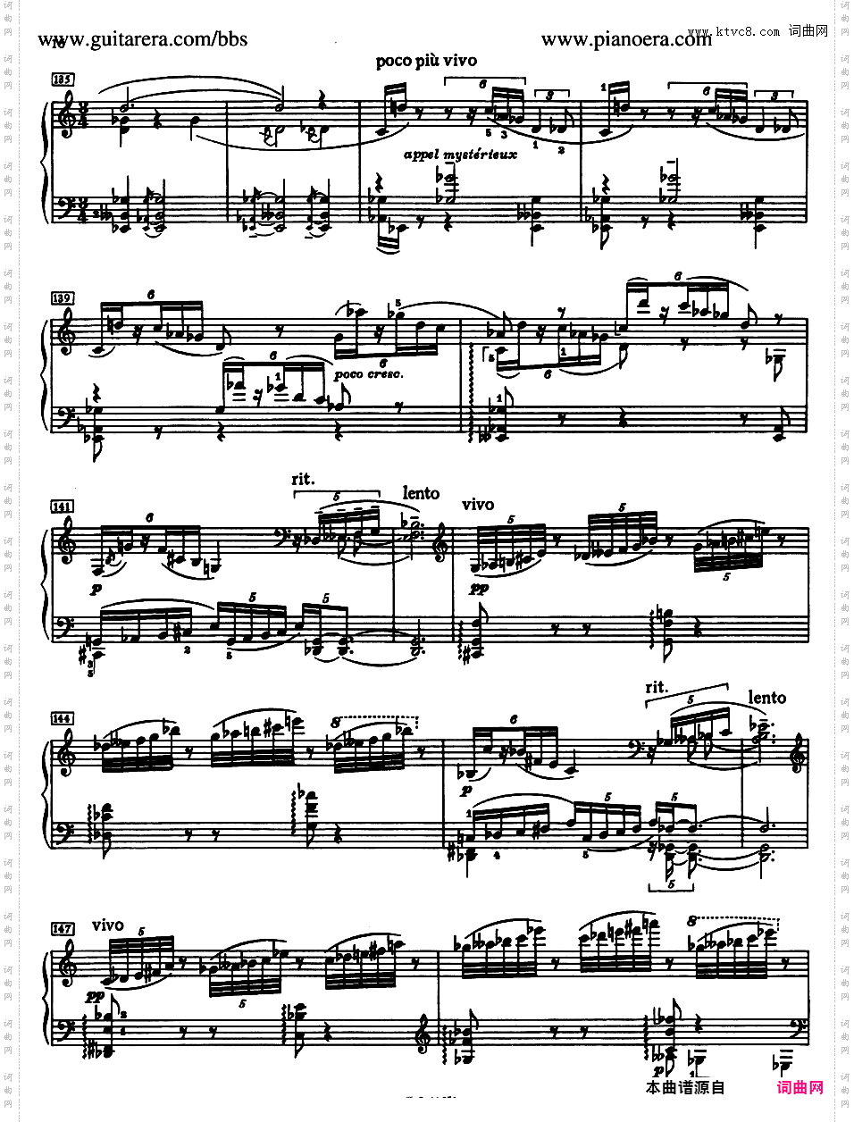 第六钢琴奏鸣曲 Piano Sonata No·6 Op·62