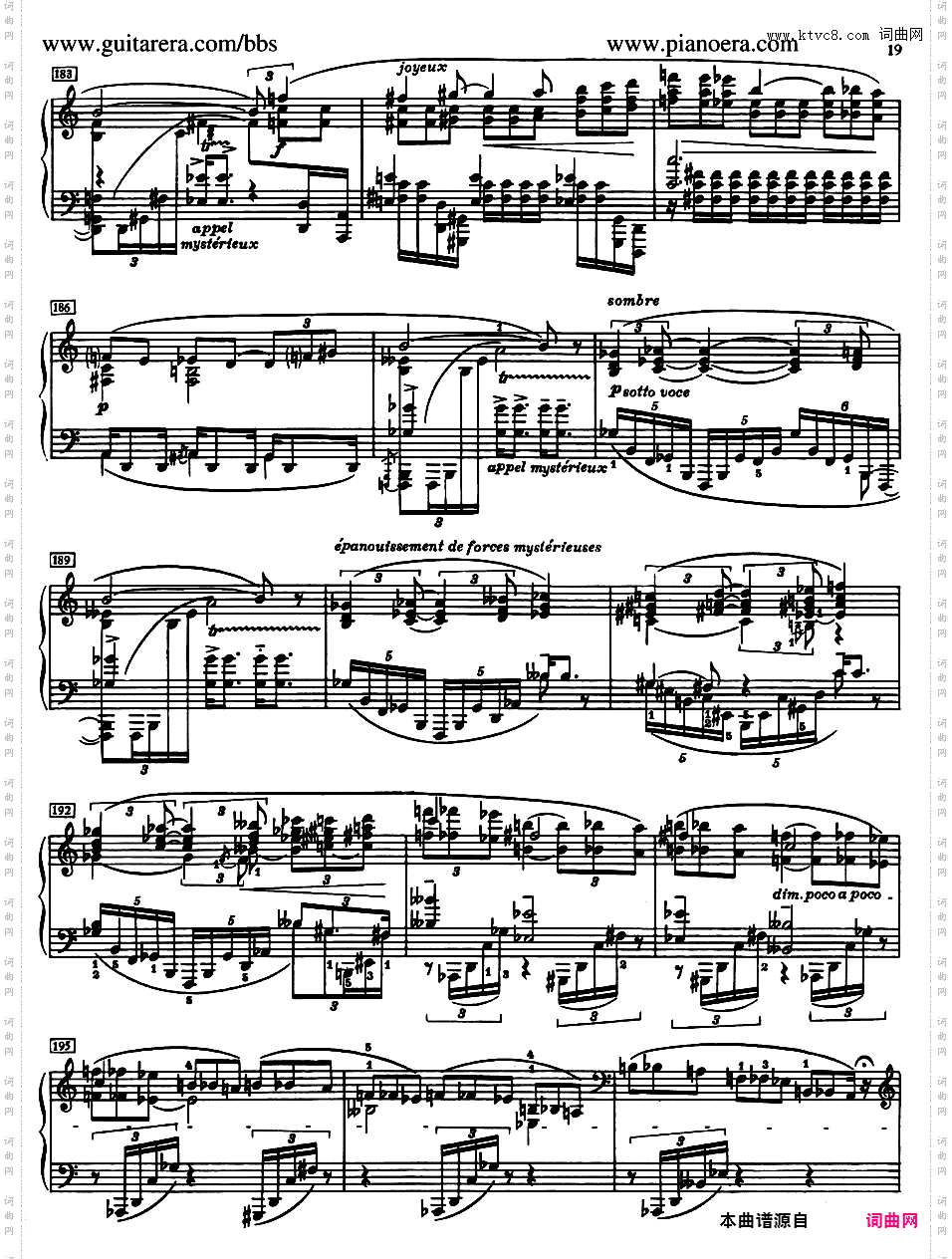 第六钢琴奏鸣曲 Piano Sonata No·6 Op·62