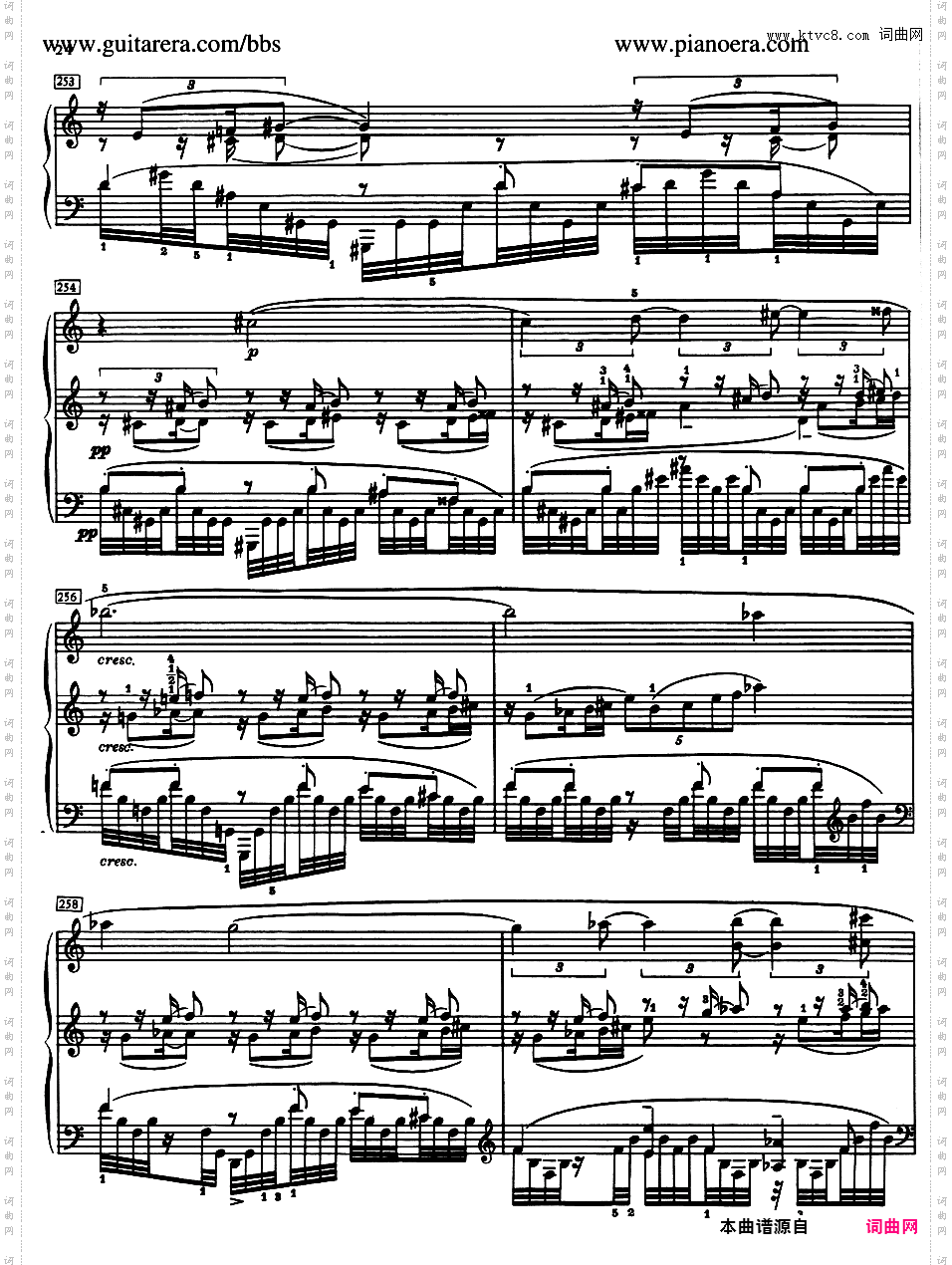 第六钢琴奏鸣曲 Piano Sonata No·6 Op·62