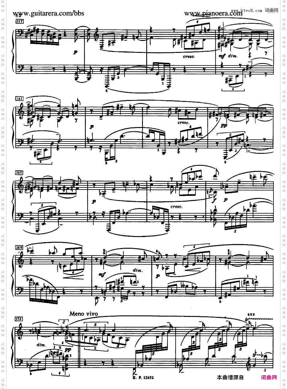 A大调第八钢琴奏鸣曲 Piano Sonata No·8 in A Major Op·66