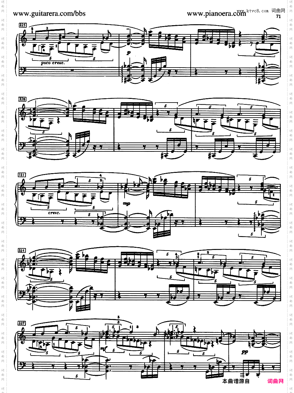 A大调第八钢琴奏鸣曲 Piano Sonata No·8 in A Major Op·66