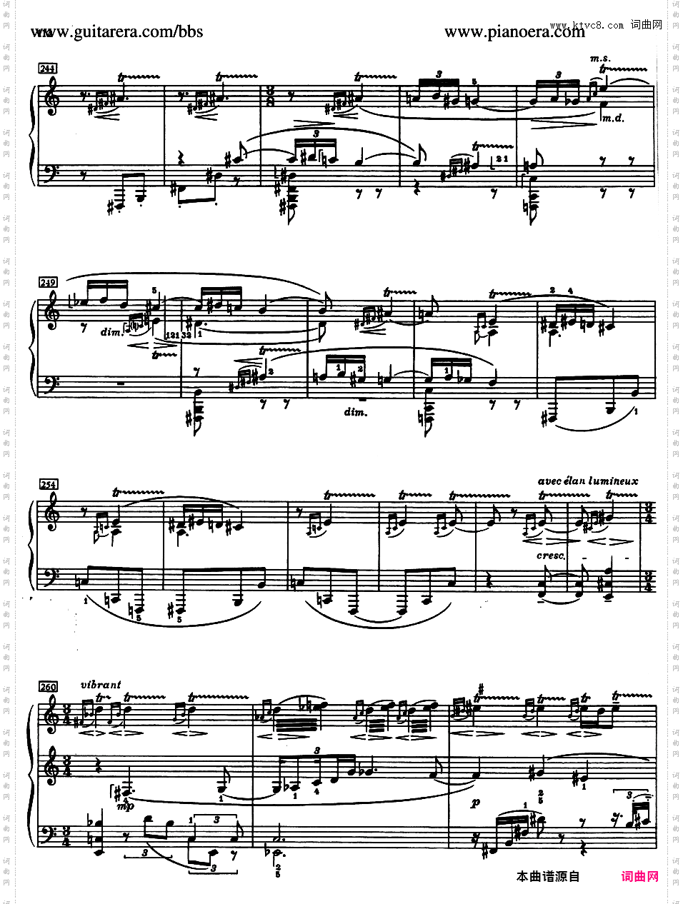 第十钢琴奏鸣曲 Piano Sonata No·10 Op·70