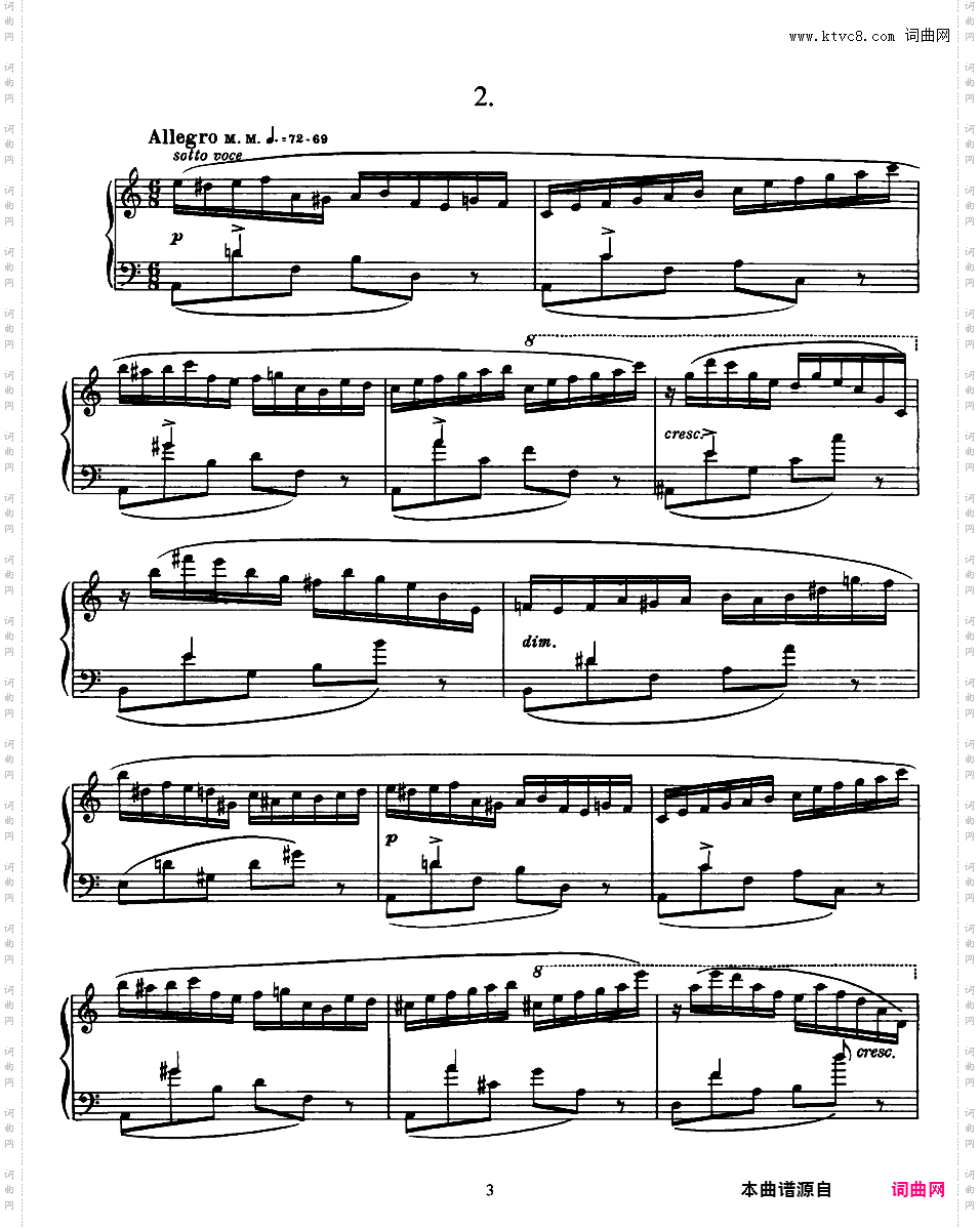 6首前奏曲 Six Preludes Op·13