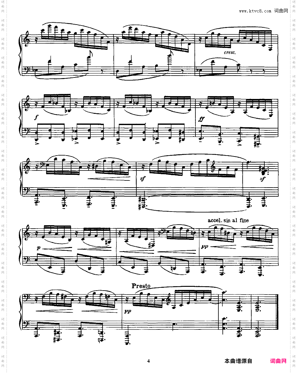 6首前奏曲 Six Preludes Op·13