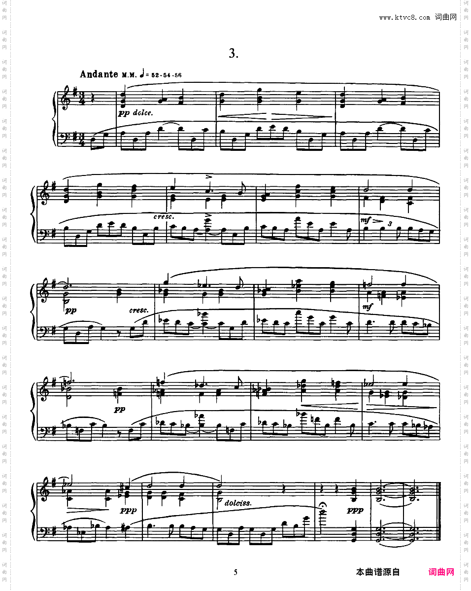 6首前奏曲 Six Preludes Op·13