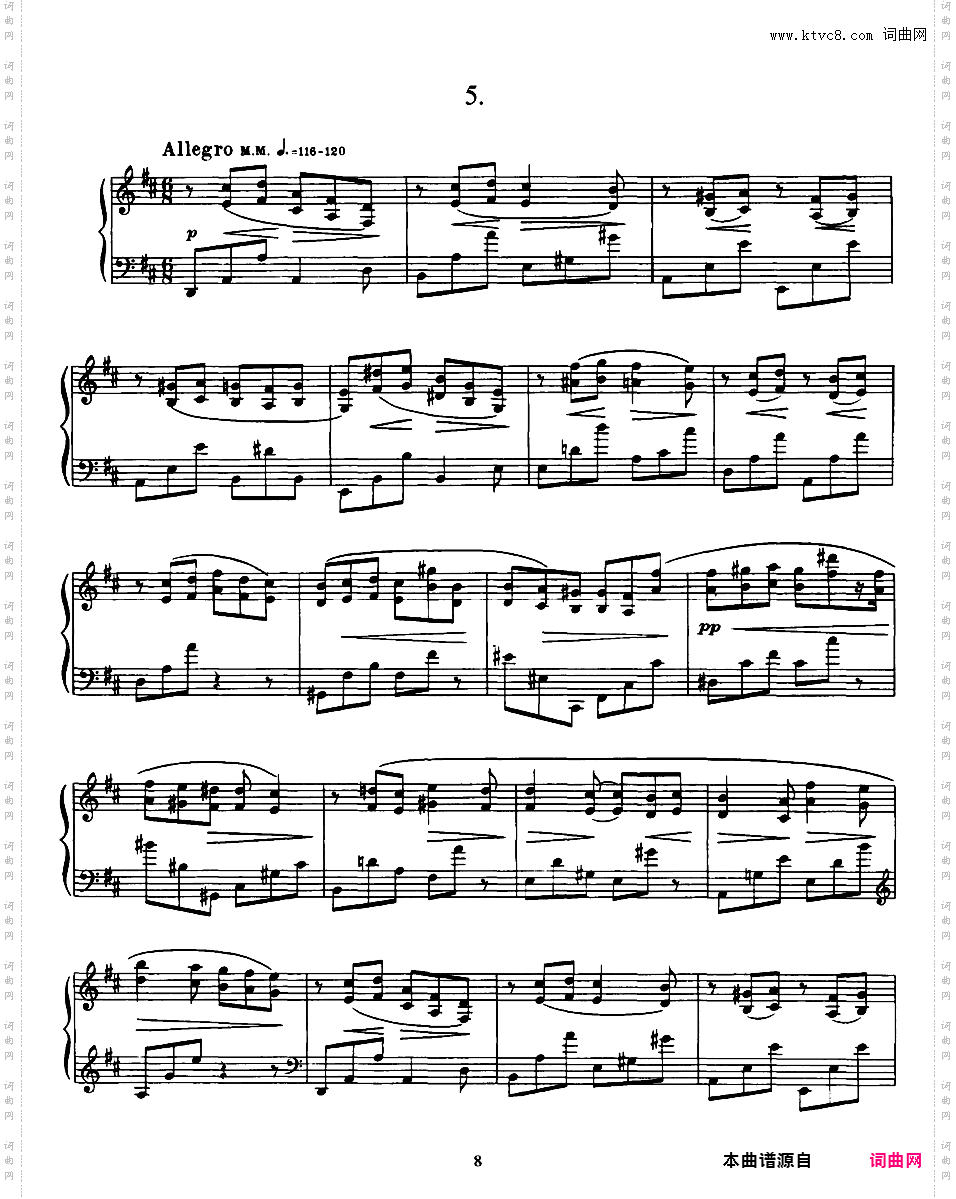 6首前奏曲 Six Preludes Op·13