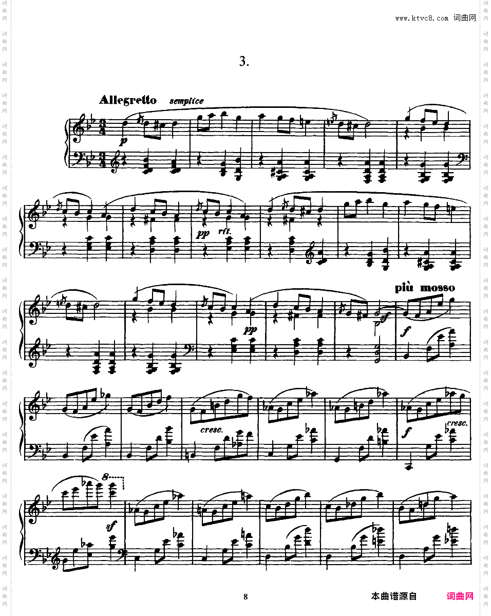 10首玛祖卡 Ten Mazurkas Op·3