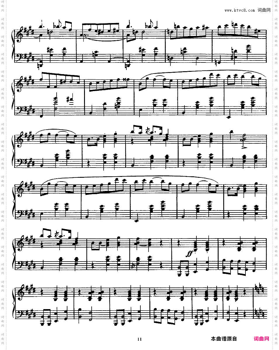 10首玛祖卡 Ten Mazurkas Op·3