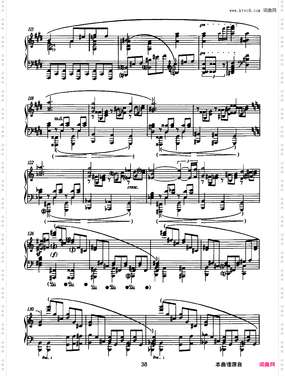 降e小调钢琴奏鸣曲遗作Piano Sonata in e-Flat Minor