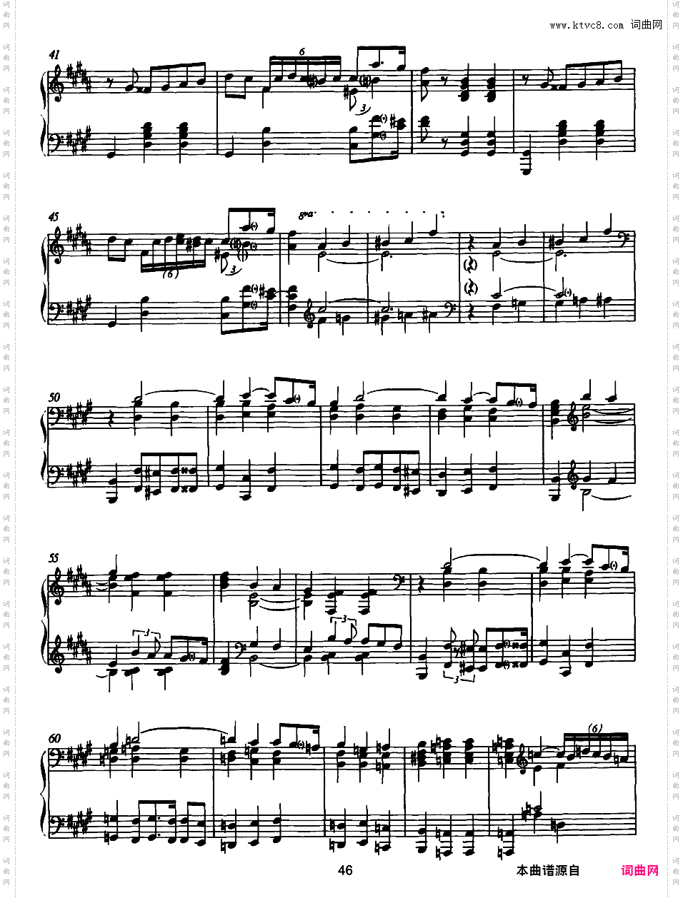 降e小调钢琴奏鸣曲遗作Piano Sonata in e-Flat Minor