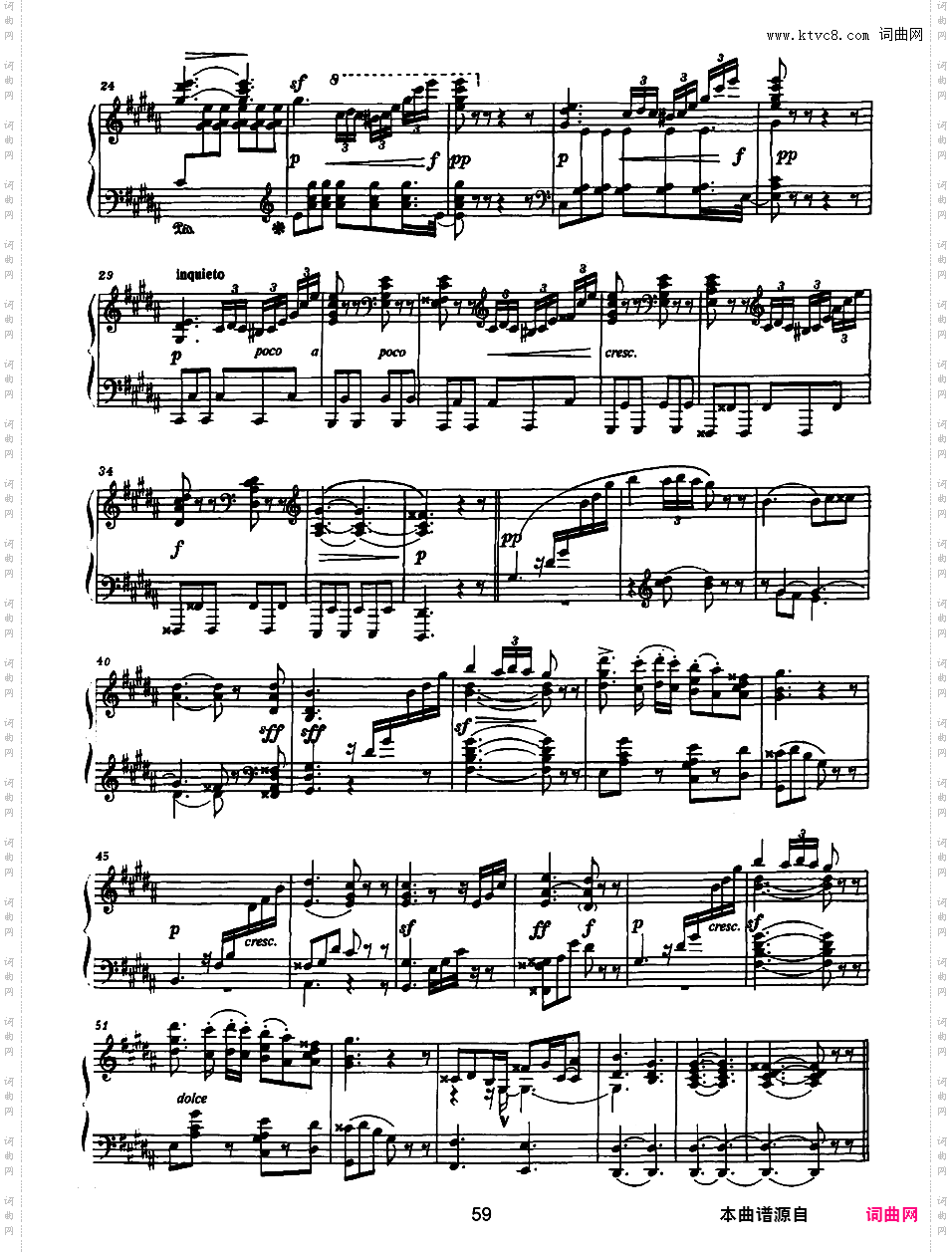 升g小调钢琴奏鸣曲“幻想奏鸣曲”Sonata Fantaisie in g-Sharp Minor