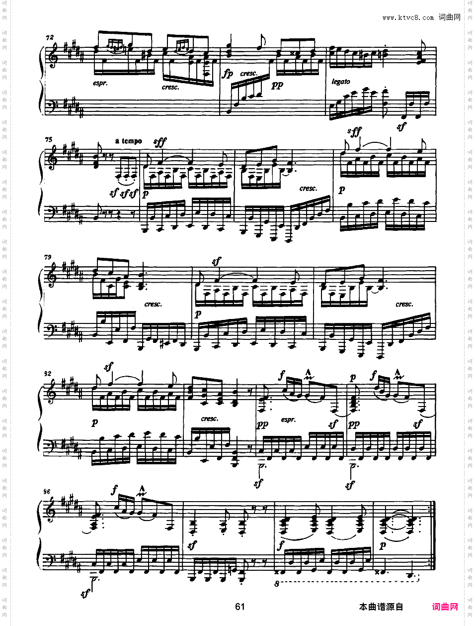 升g小调钢琴奏鸣曲“幻想奏鸣曲”Sonata Fantaisie in g-Sharp Minor