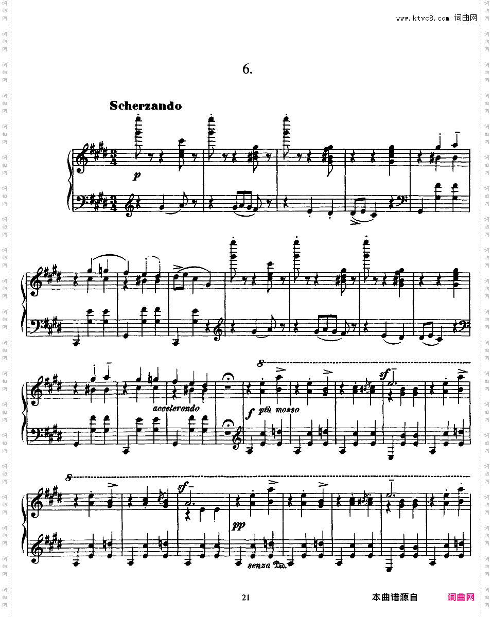 10首玛祖卡 Ten Mazurkas Op·3