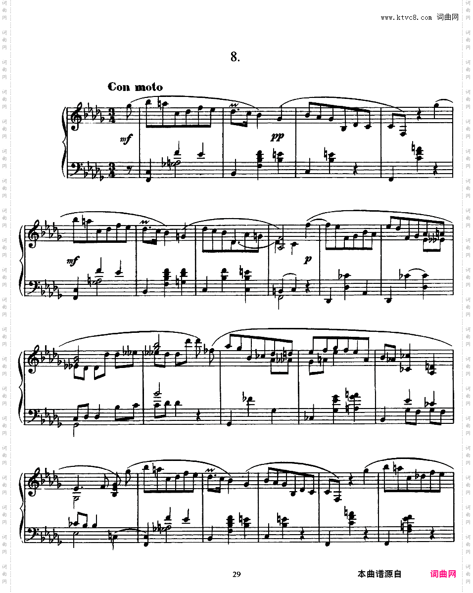 10首玛祖卡 Ten Mazurkas Op·3