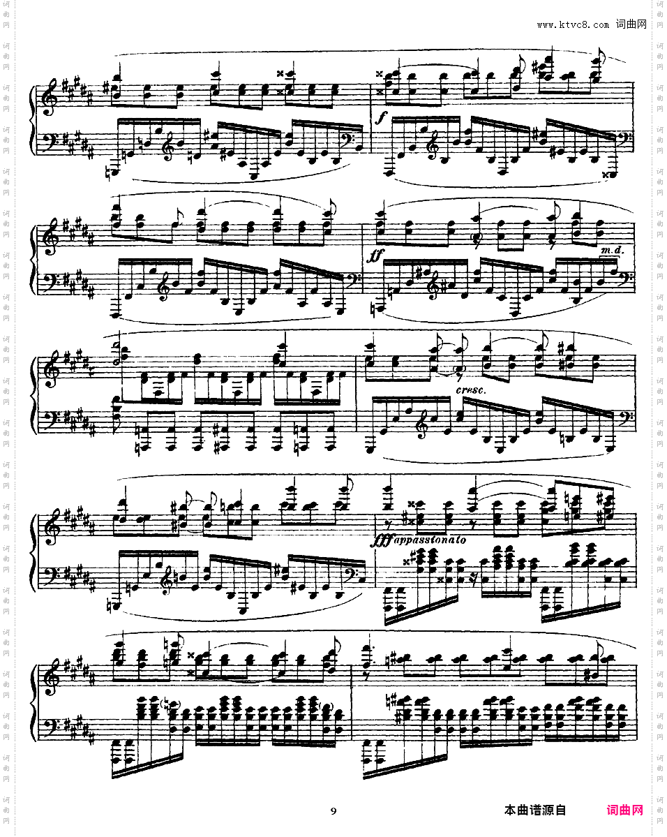 b小调幻想曲 Fantaisie in b Minor Op·28Scriabin op28 1900 Fantasie 版本一