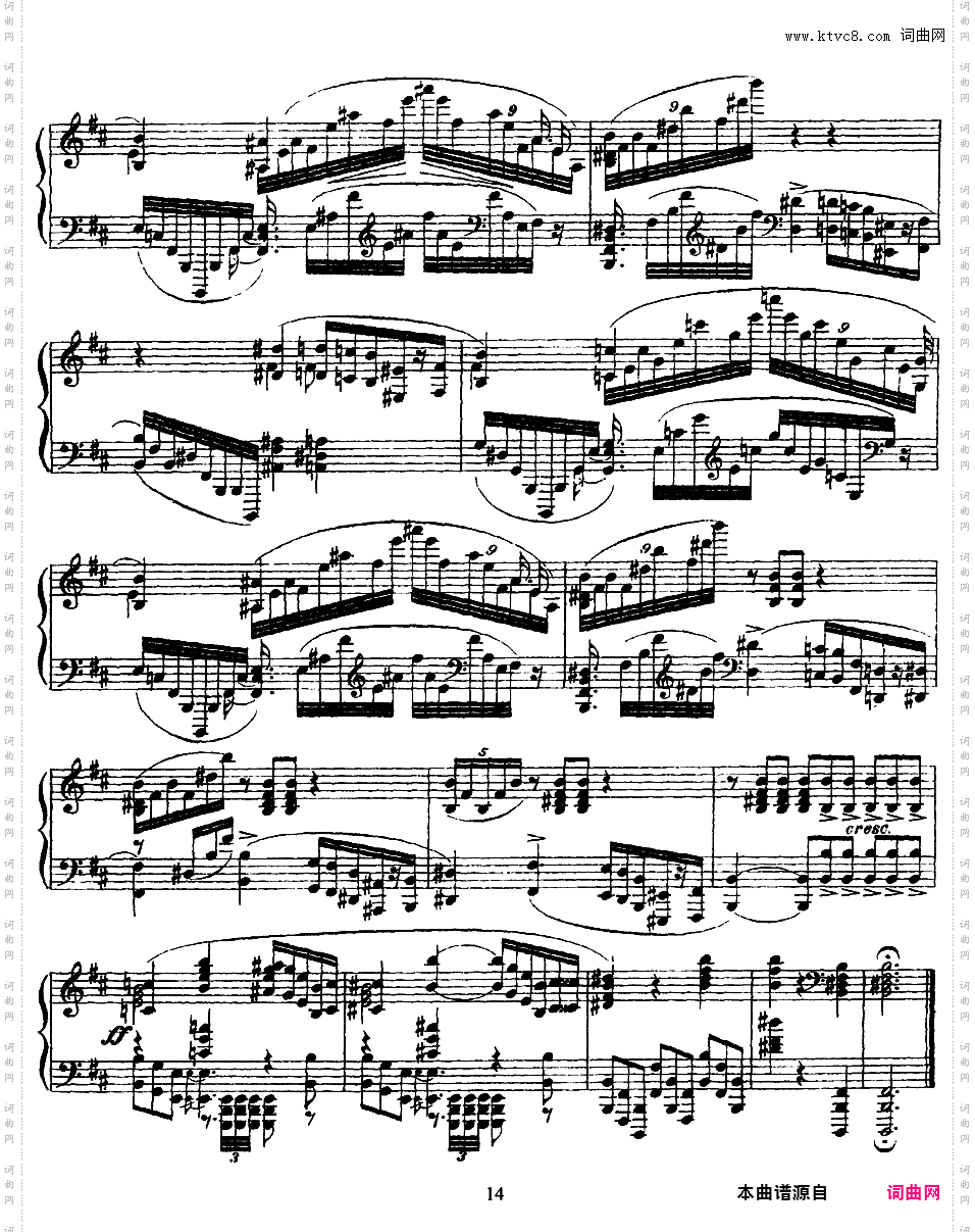 b小调幻想曲 Fantaisie in b Minor Op·28Scriabin op28 1900 Fantasie 版本一