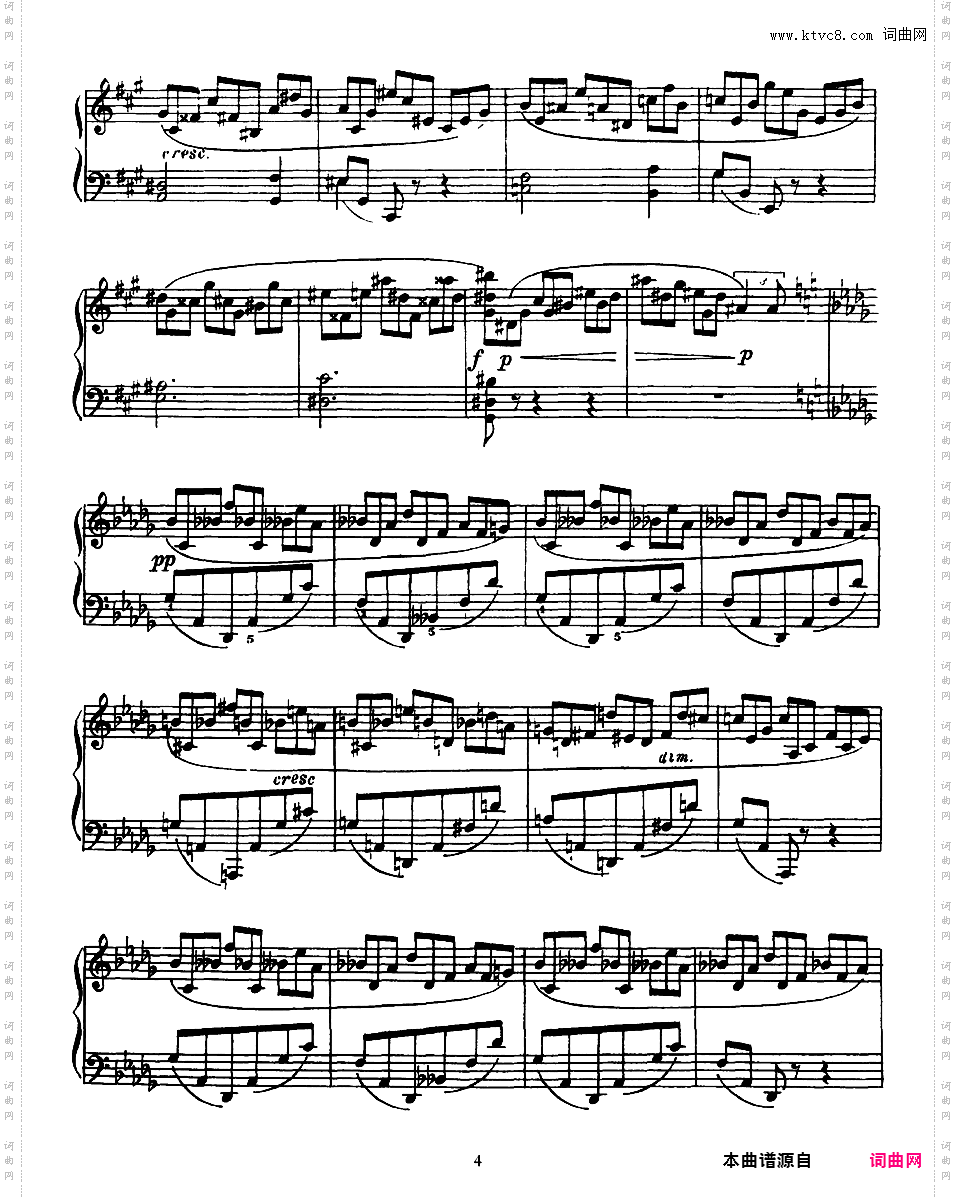 8首练习曲 Eight Etudes Op·42