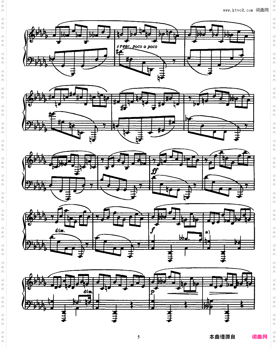 8首练习曲 Eight Etudes Op·42