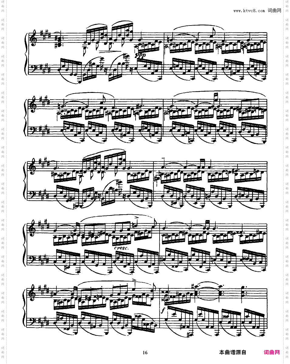 8首练习曲 Eight Etudes Op·42