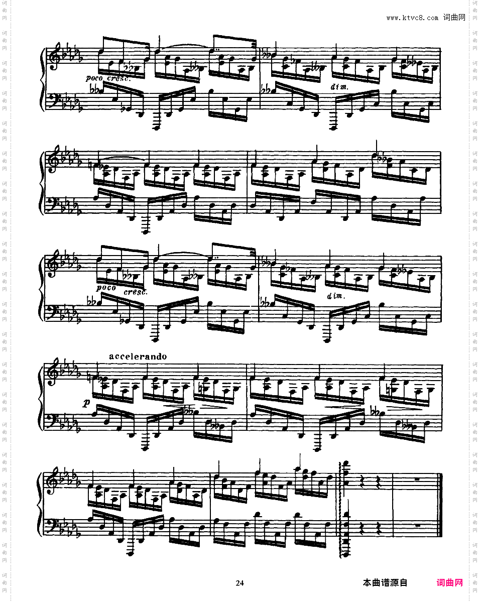 8首练习曲 Eight Etudes Op·42