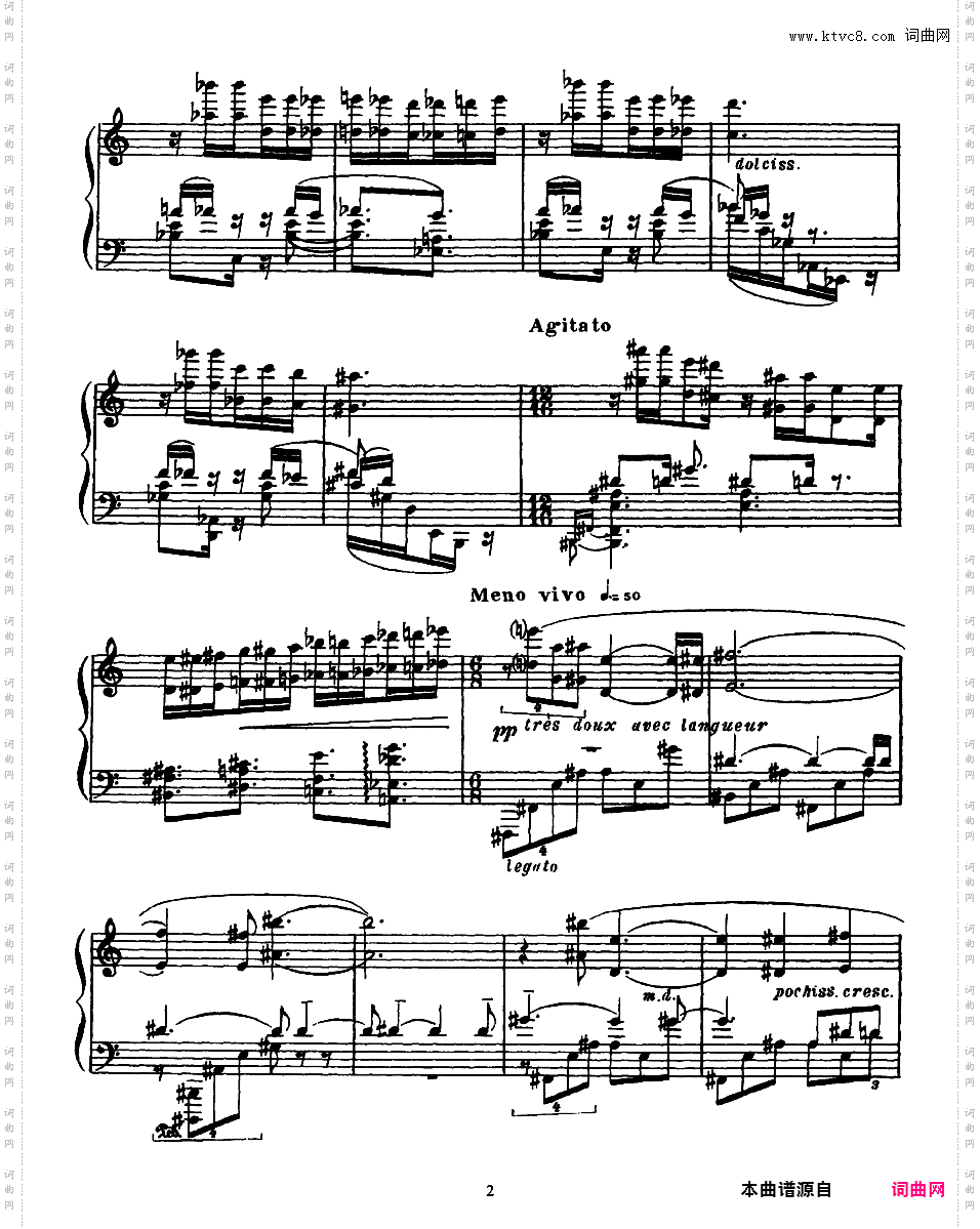 3首练习曲 Three Etudes Op·65