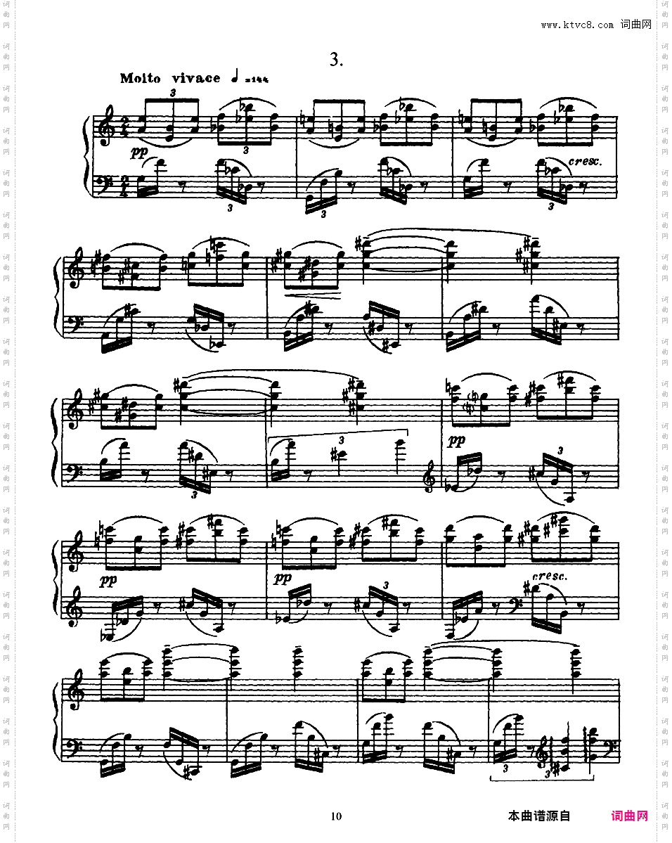 3首练习曲 Three Etudes Op·65