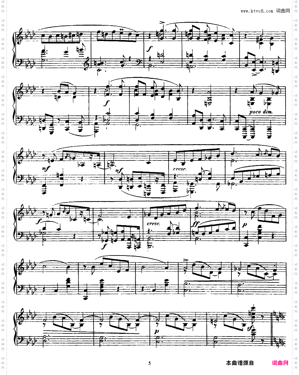 9首玛祖卡舞曲 Nine Mazurkas Op·25Scriabin op25 Nine Mazurkas 版本一