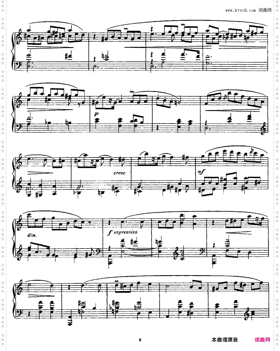 9首玛祖卡舞曲 Nine Mazurkas Op·25Scriabin op25 Nine Mazurkas 版本一