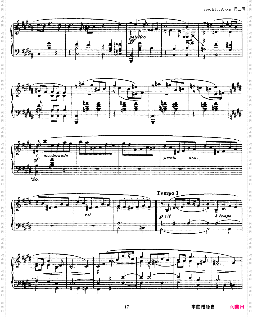 9首玛祖卡舞曲 Nine Mazurkas Op·25Scriabin op25 Nine Mazurkas 版本一