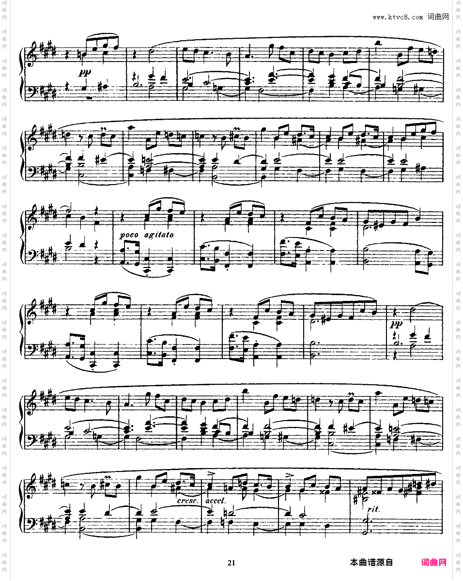 9首玛祖卡舞曲 Nine Mazurkas Op·25Scriabin op25 Nine Mazurkas 版本一