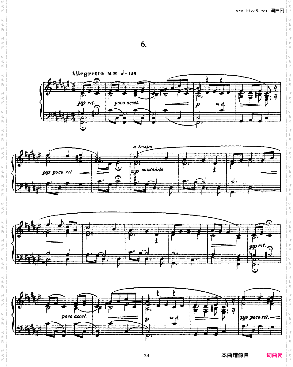 9首玛祖卡舞曲 Nine Mazurkas Op·25Scriabin op25 Nine Mazurkas 版本一