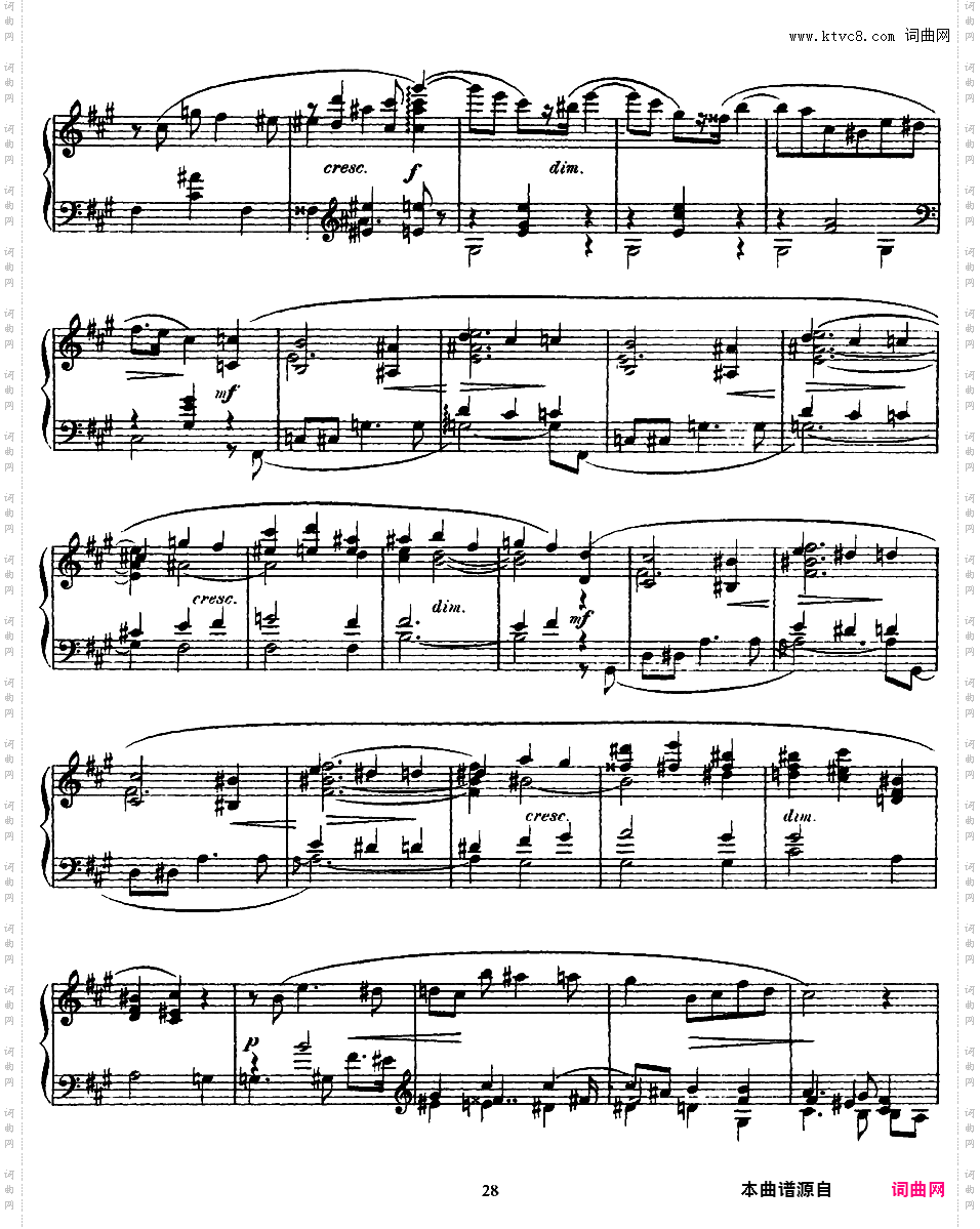 9首玛祖卡舞曲 Nine Mazurkas Op·25Scriabin op25 Nine Mazurkas 版本一